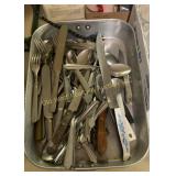 Tray of Silverware (BS)