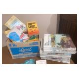 Box & Pile of Books