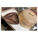Cake Cover & Relish Dish (BS)