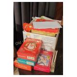 Box & Pile of Christmas Cards