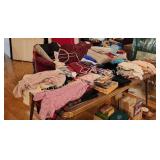 Vintage Clothing on Table