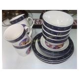 Pheasant Cups & Plates