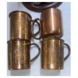 (4) Moscow Mule Cups