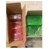 (2) Boxes Storage Containers - New