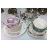 Bowls, Plates & Cups