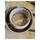 Feed Pan & Dog Bowl