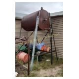 Gasoline Tank & Stand