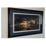 Terry Redlin Print - "Harvest Moon Ball"