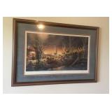 Terry Redlin Print - "Night on the Town"
