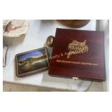 Pheasants Forever Playing Cards, Flask & Dice