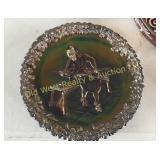 Carnival Glass Plate