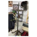 Coat Rack w/Cast Iron Base