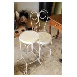 Iron Chair & Stand