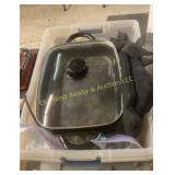 Tray & Electric Skillet