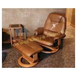 Pheasants Forever Recliner & Ottoman