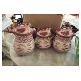 (3) Chicken Canisters