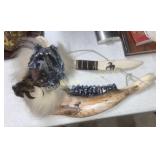 (2) Painted Bones