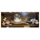 Shelf of Owls & Miscellaneous