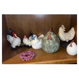 Shelf of Chickens