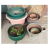 Assorted Flower Pots