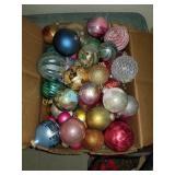 Box of Christmas Ornaments