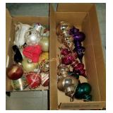 (2) Boxes of Christmas Ornaments