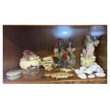 Shelf of Figurines & Miscellaneous