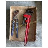 Pipe Wrench & Pliers