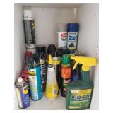 (2) Shelves of Garden Items