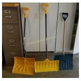 (3) Snow Shovels