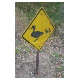 Duck Crossing Sign