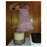 Clothes Pin Bag & Candle (P)