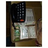 Box of Phones & Miscellaneous (LR)