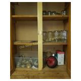 Jars & Miscellaneous in Cupboard (BS)