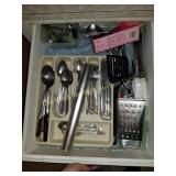 Drawer of Kitchen Utensils (K)