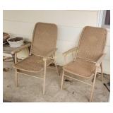 (2) Patio Chairs (O)