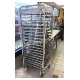 Bun Rack & Pans - 70"H x 20"W x 26"D (#2)