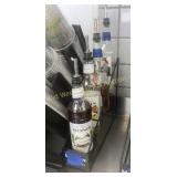 Assorted Bottles of Syrup & Rack - Opened (#1)