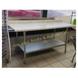 Stainless Steel Prep Table