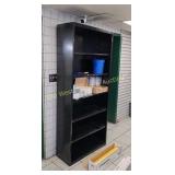 Metal Bookcase - 34.5" x 78" x 13.5"D