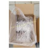 Box of Plastic Forks - Approximately Half Full
