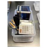 Tray of Office Items