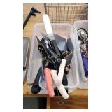 Tub of Utensils