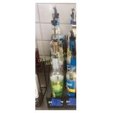 Assorted Bottles of Syrup & Rack- Opened (#9)