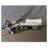 "The Texas Company" Horse Drawn Bank (#12)