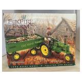 John Deere B Tractor & Wagon (#530)