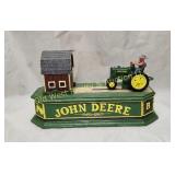Cast Iron John Deere Mechanical Bank (#321)
