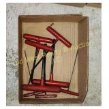 Box of T Handle Hex Keys (DTG)