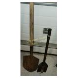 (2) Shovels - Short Handles (DTG)