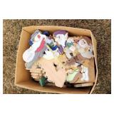 Box of Wood Cut Outs (LS)
